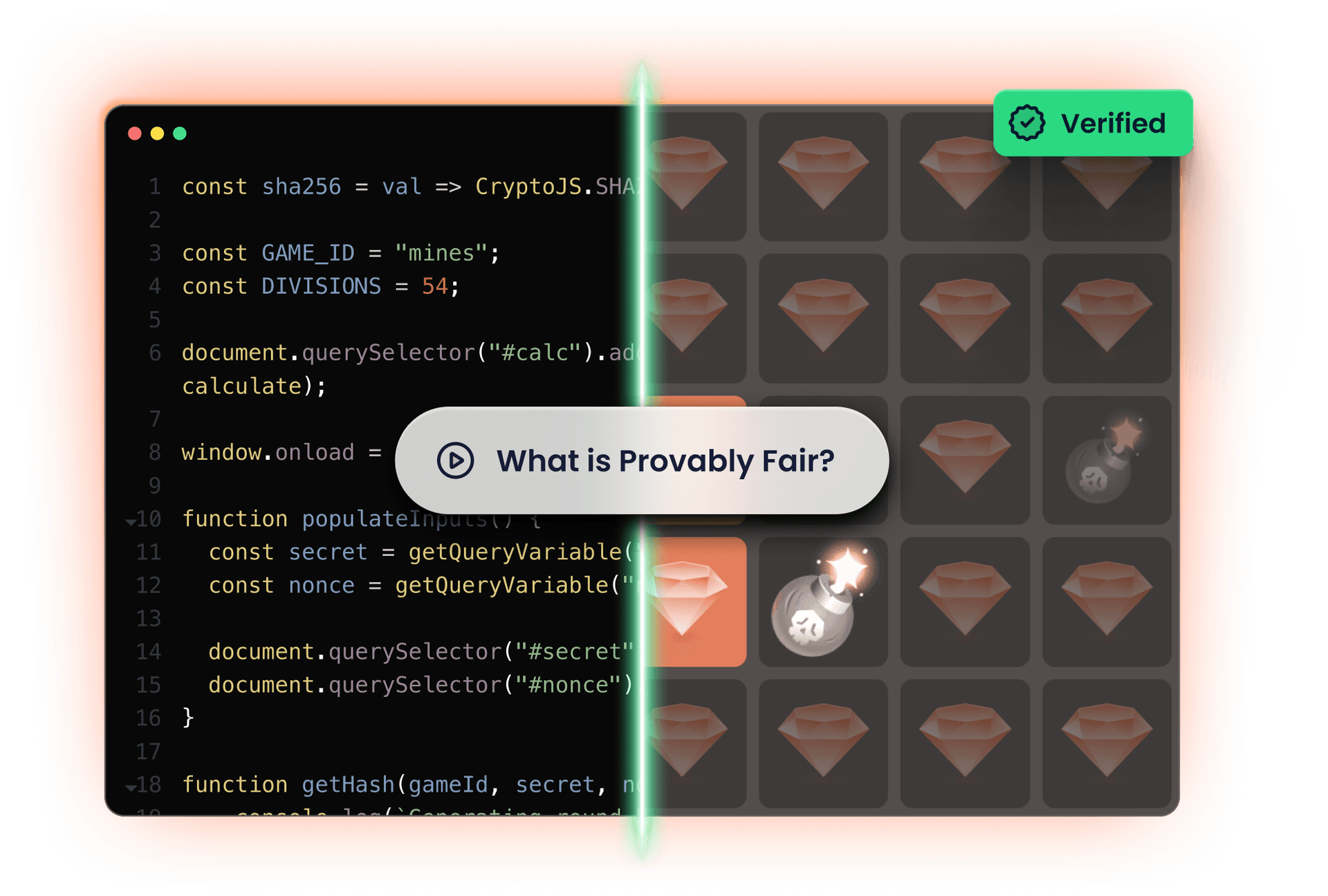 What is provably Fair