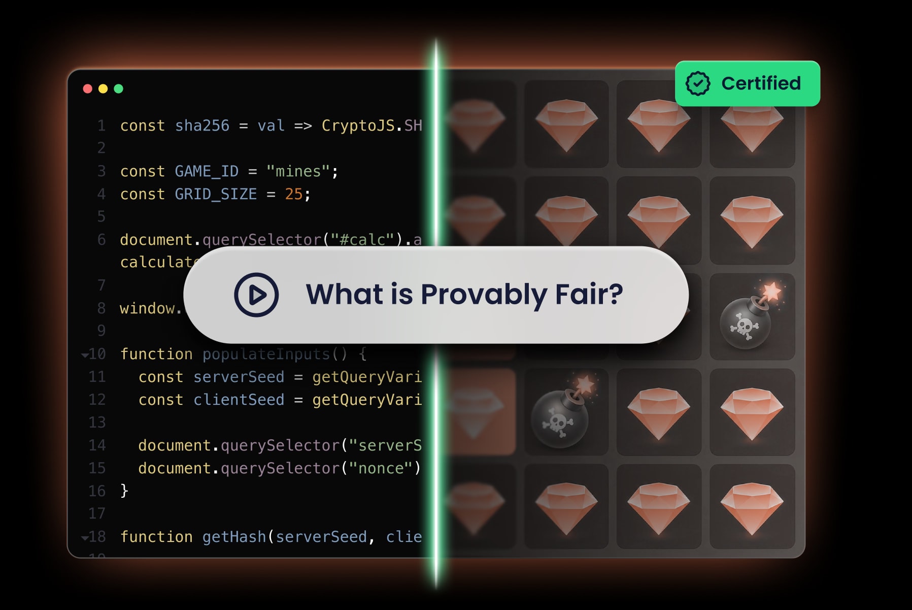 What is provably Fair
