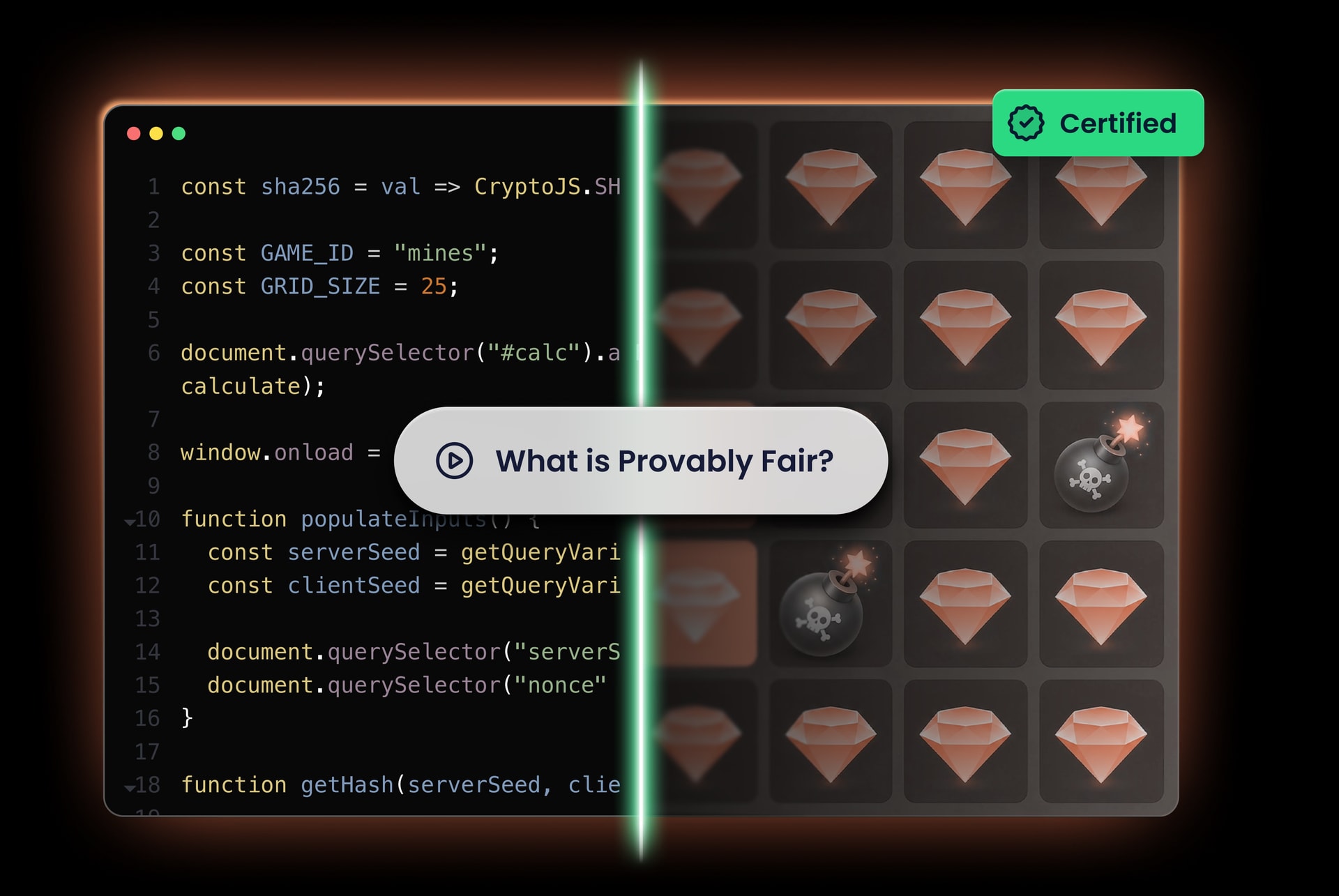 What is provably Fair